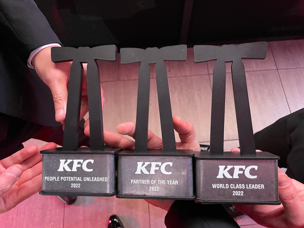 Tahir Group wins Franchise Partner of the Year along with KFC’s most prestigious People Award and Leadership Award